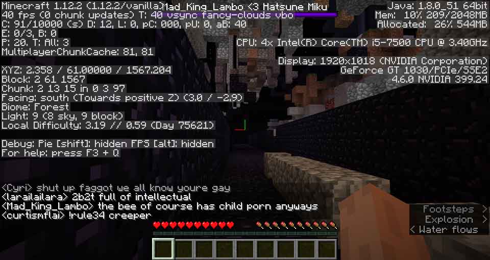 Obsidian highway between rubble, probably the overworld highway?