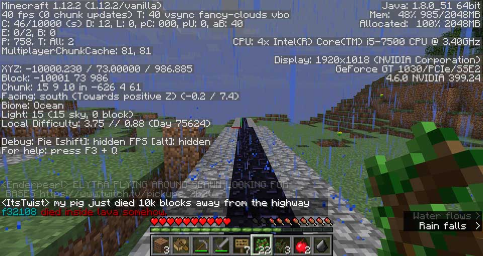 x = -10k blocks memorial
