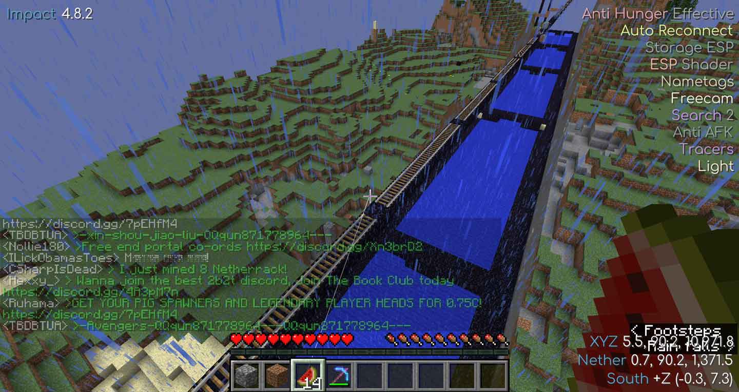 The great obsidian canal