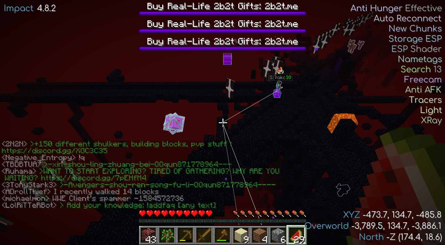 Nether highway hub