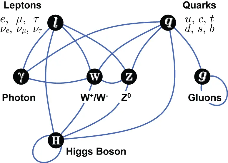 Interactions between particles in our world