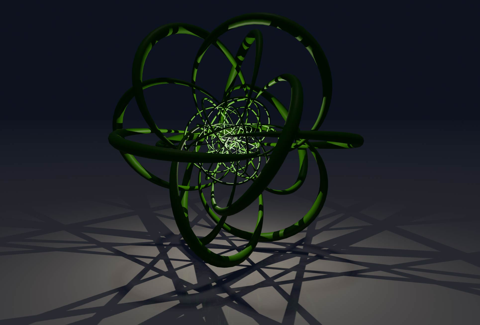 Regular Tetrahedron - Regular Octahedron: 24 circles