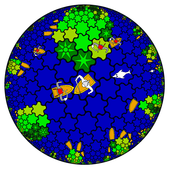 The "Caribbean" biome in Hyperrogue