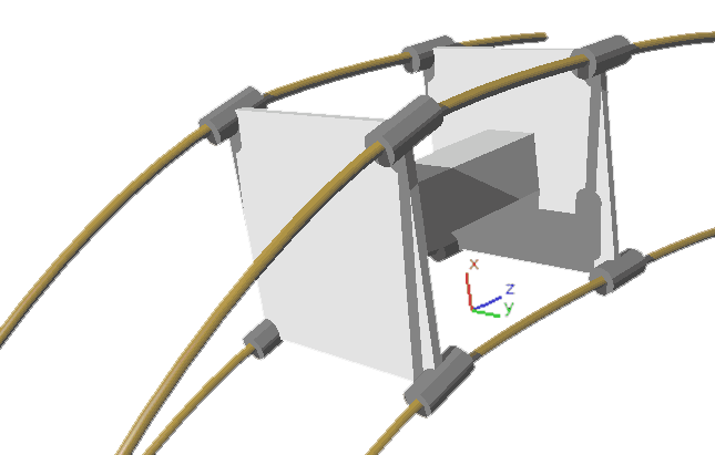 Car moving forward in negative z-axis direction and turning in negative x-axis direction